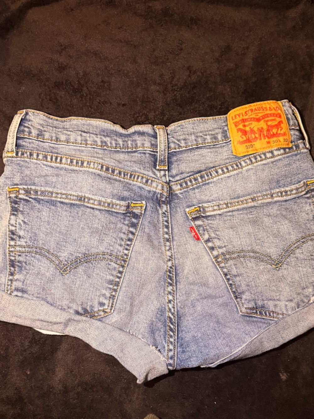 vintage LEVI’s denim shorts